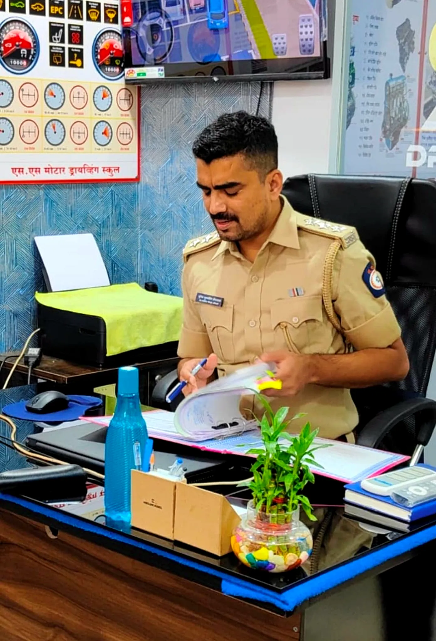 Motor training officer SS Driving School Pune