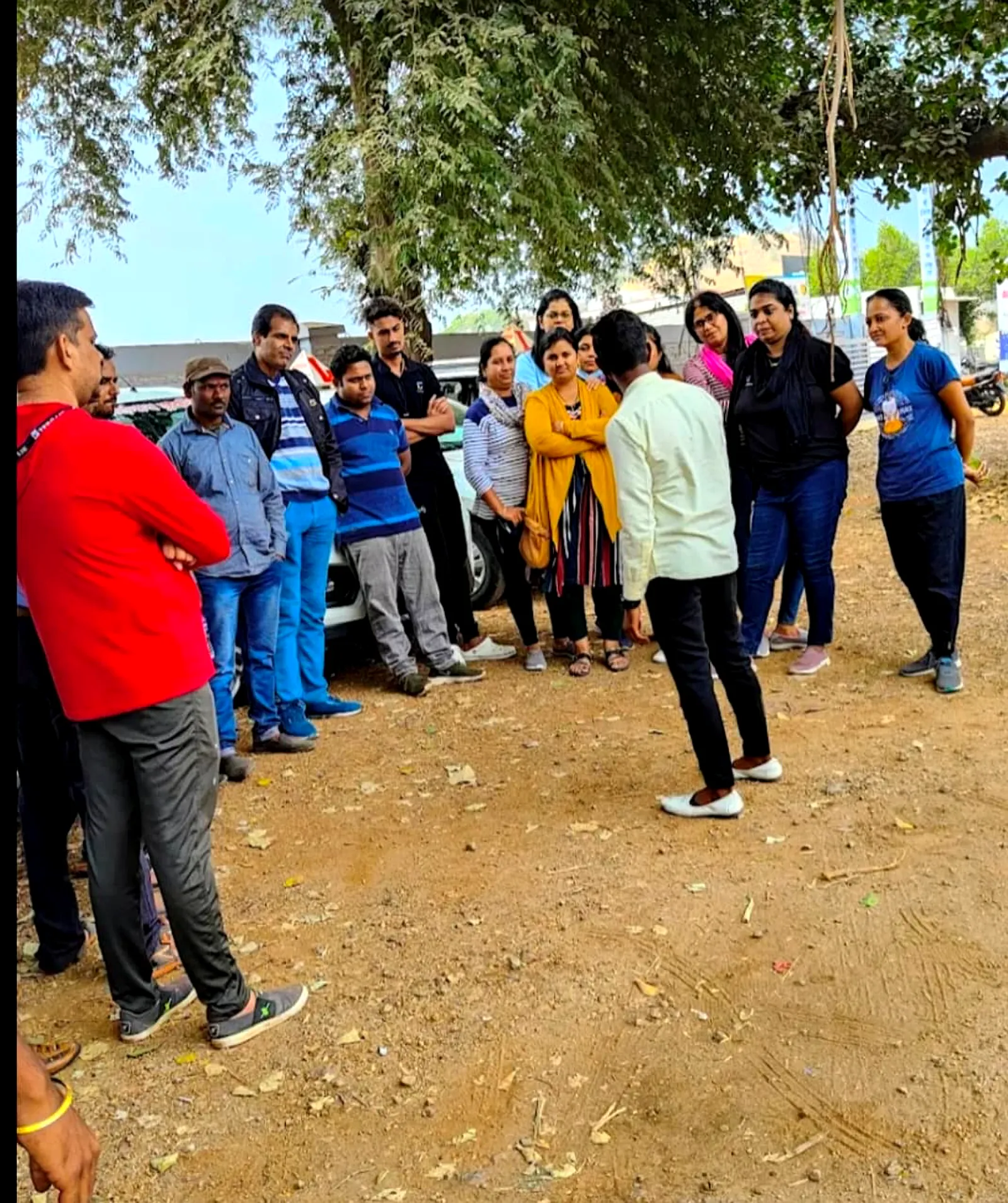 Practical driving training session SS Driving School Pune