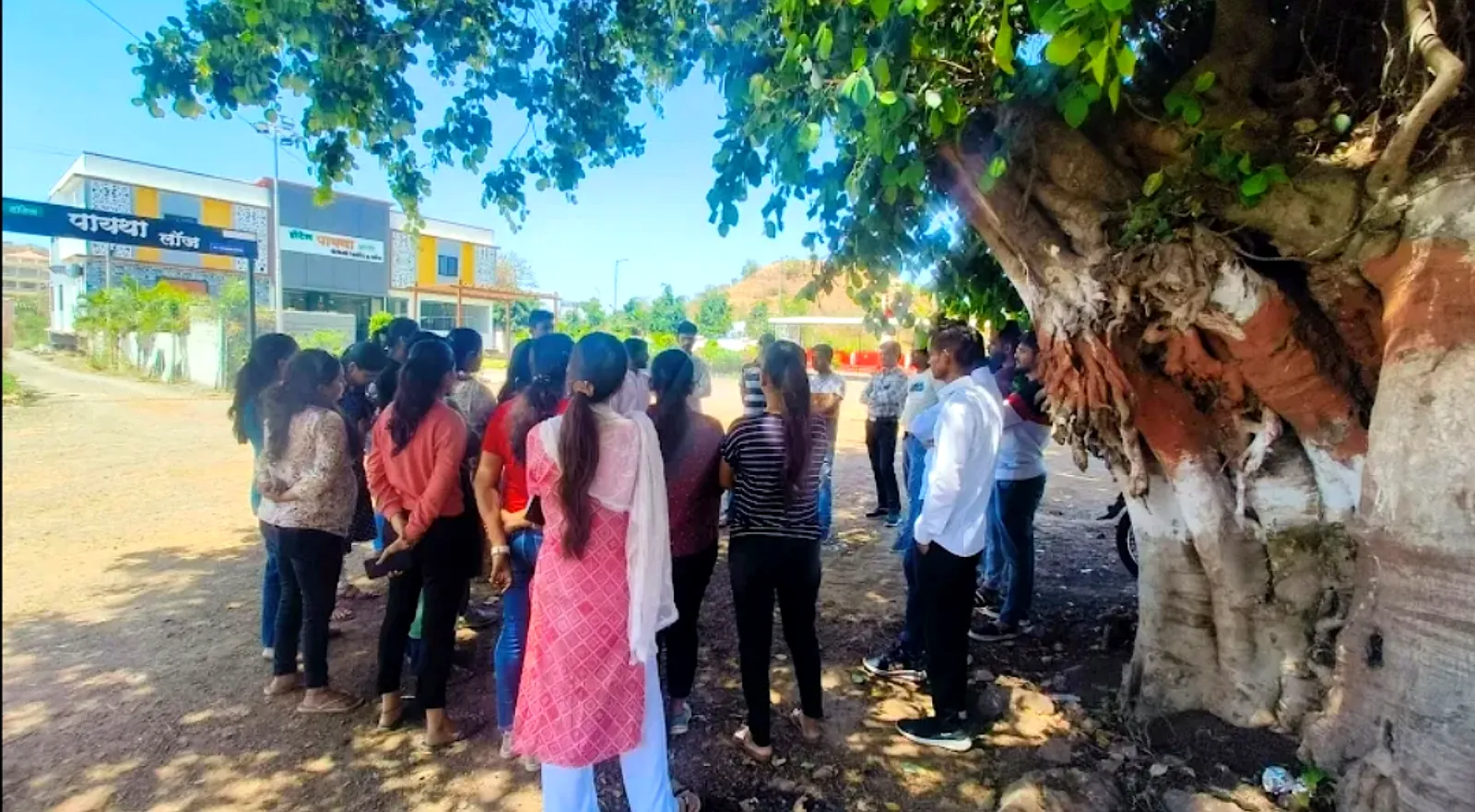 Road safety training session SS Driving School Pune
