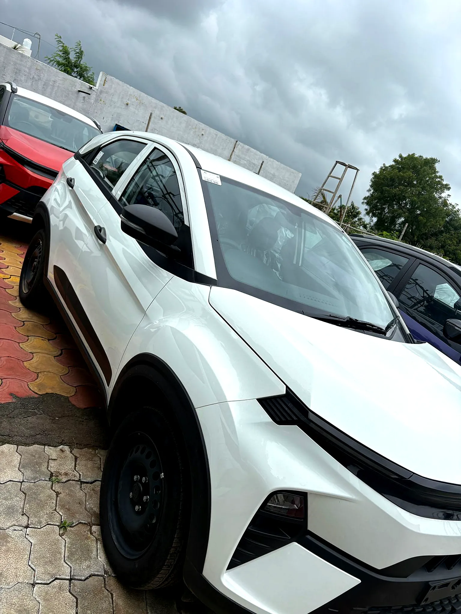 Tata Punch training car side view SS Driving School Pune